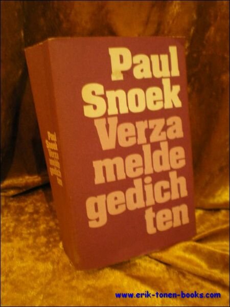 VERZAMELDE GEDICHTEN, Paul Snoek
