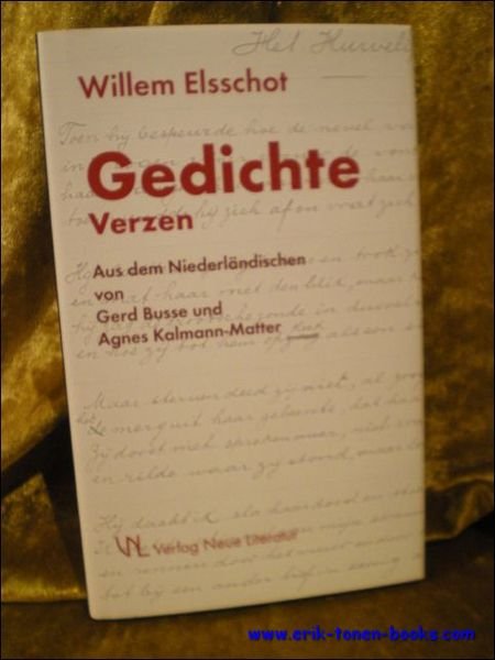 GEDICHTE. VERZE,