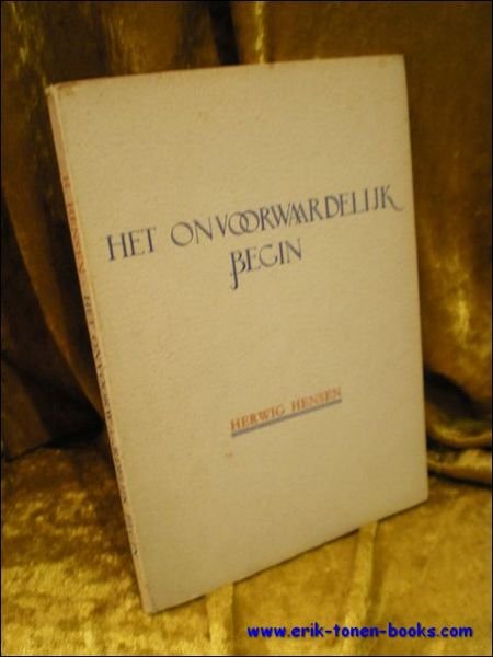 HET ONVOORWAARDELIJK BEGIN,