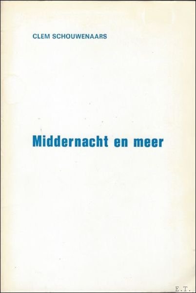 MIDDERNACHT EN MEER. Beschouwing Gedachtengang over kunstenaars-in-spe.