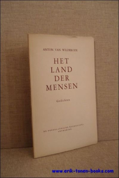 HET LAND DER MENSEN. GEDICHTEN,