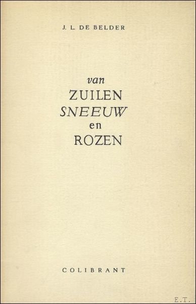 VAN ZUILEN SNEEUW EN ROZEN.