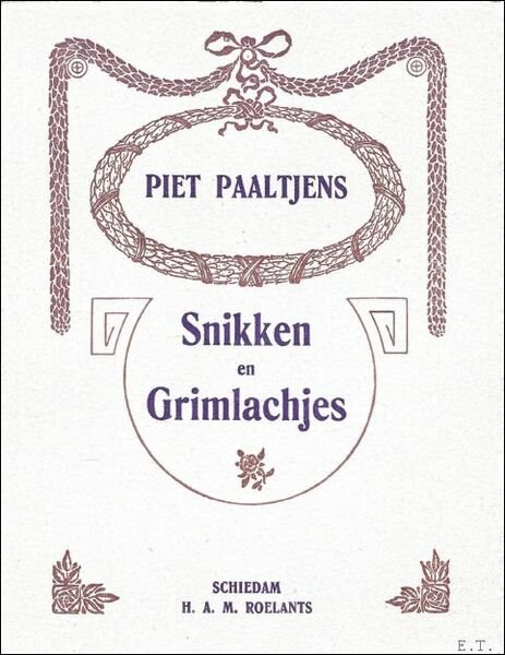 SNIKKEN EN GRIMLACHJES, Academische poezie