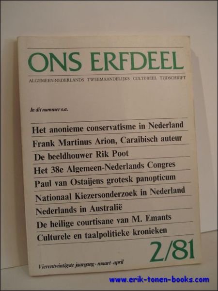 ONS ERFDEEL. 2/81. | Immagine principale