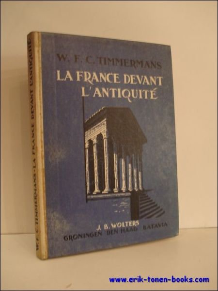 LA FRANCE DEVANT L'ANTIQUITE, | Immagine principale