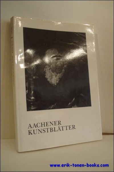 AACHENER KUNSTBLATTER DES MUSEUMSVEREINS,