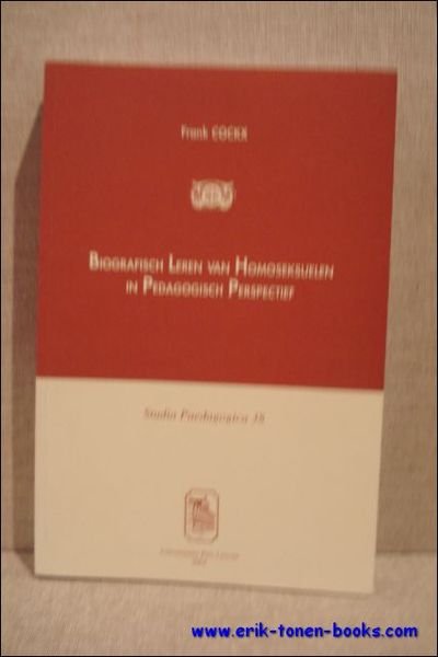 Biografisch leren van homoseksuelen in pedagogisch perspectief.