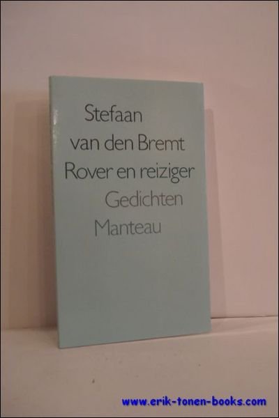 ROVER EN REIZIGER. GEDICHTEN,