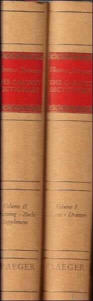 CABINET DICTIONARY. VOLUME I : ABACUS - DRAWER. VOLUME II …