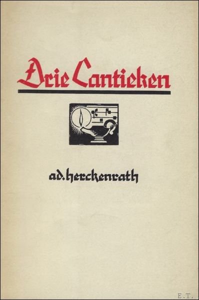 DRIE CANTIEKEN.