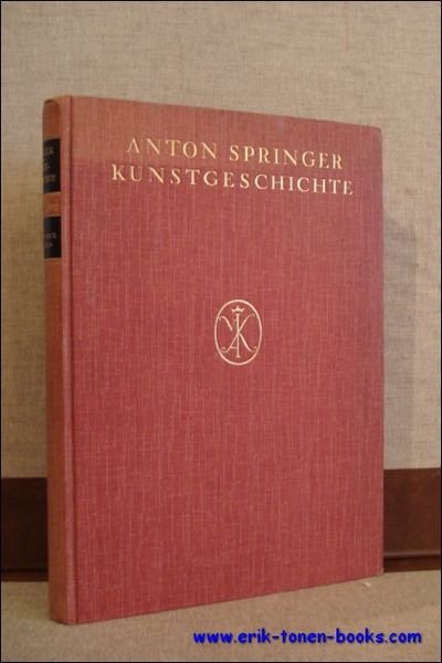HANDBUCH DER KUNSTGESCHICHTE. BAND III. DIE RENAISSANCE IN ITALIEN,