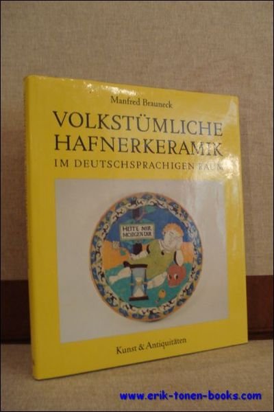 VOLKSTUMLICHE HAFNERKERAMIK IM DEUTSCHSPRACHIGEN RAUM,