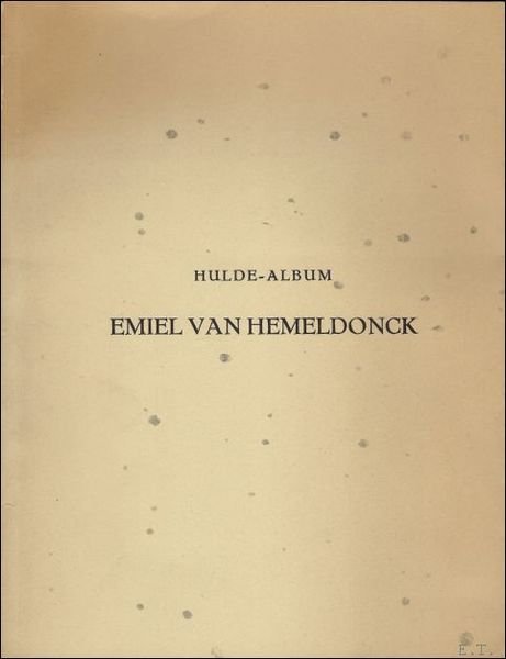 Hulde - Album Emiel van Hemeldonck.