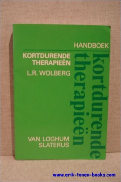 HANDBOEK KORTDURENDE THERAPIEEN,