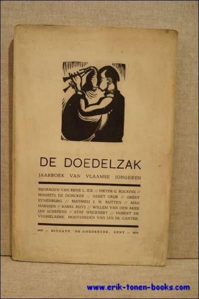 doedelzak. Jaarboek van Vlaamse jongeren. Cantre.