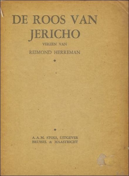 DE ROOS VAN JERICHO.