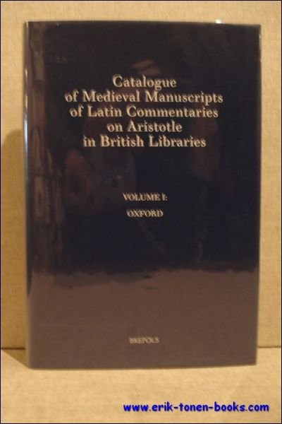 Catalogue of Medieval Manuscripts of Latin Commentaries on Aristotle in … | Immagine Gallery 1
