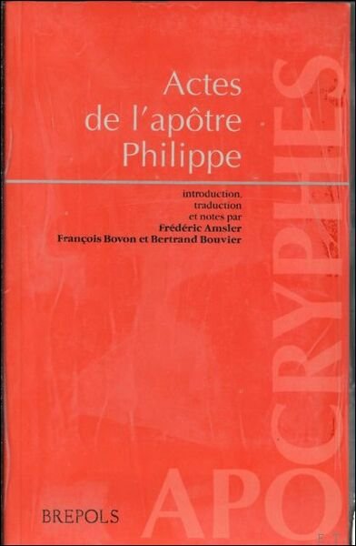 Actes de l'apotre Philippe,