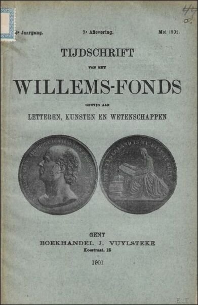 TIJDSCHRIFT VAN HET WILLEMS - FONDS GEWIJD AAN LETTEREN, KUNSTEN …