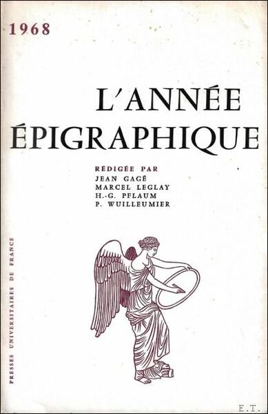 ANNEE EPIGRAPHIQUE.