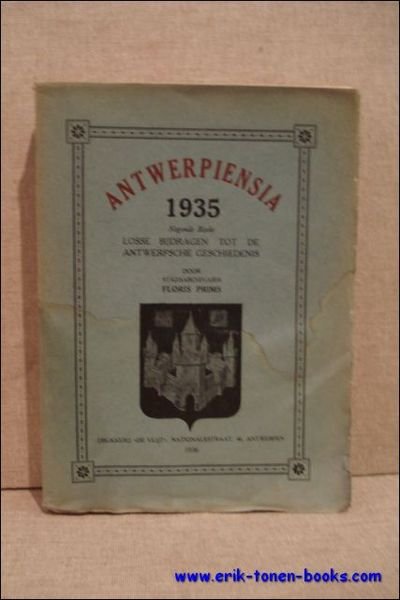 ANTWERPIENSIA 1935,