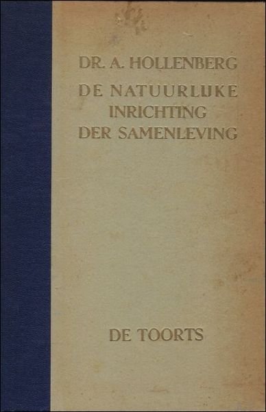 DE NATUURLIJKE INRICHTING DER SAMENLEVING: als grondslag voor een nieuwe …