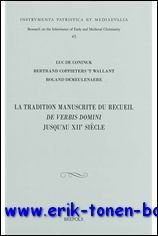 tradition manuscrite du recueil "De Verbis Domini" jusqu'au XIIe siecle,