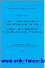 Ramon Llull und Nikolaus von Kues: Eine Begegnung im Zeichen …