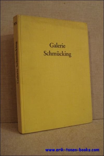 Galerie Schmucking. Lagerkatalog 1974. | Immagine Gallery 1