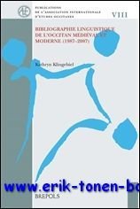Bibliographie linguistique de l'occitan medieval et moderne (1987-2007),