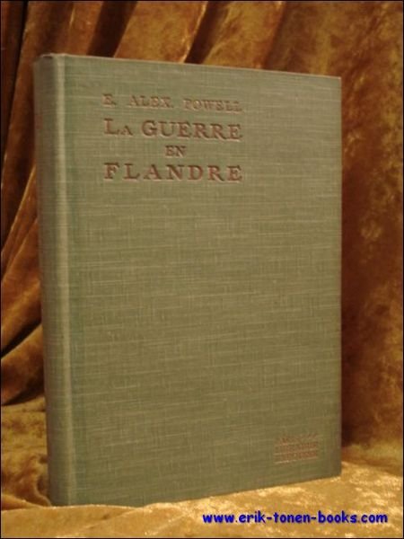 Guerre en Flandre.