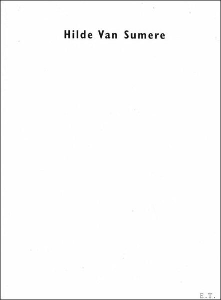 Hilde Van Sumere.