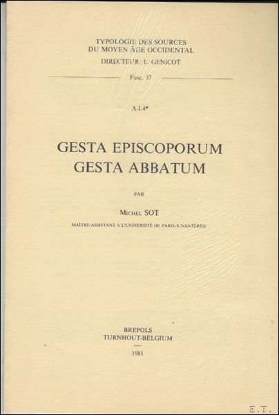 Gesta episcoporum, gesta abbatum