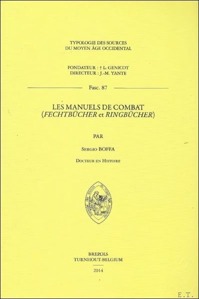 manuels de combat 'Fechtbucher' et 'Ringbucher' 9782503549385
