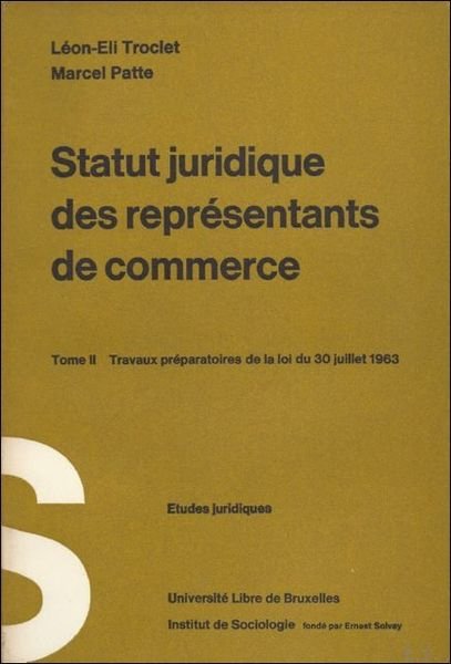 STATUT JURIDIQUE DES REPRESENTANTS DE COMMERCE.