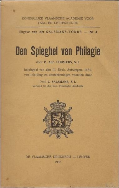 DEN SPIEGHEL VAN PHILAGIE.