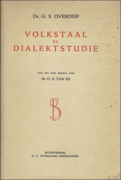 VOLKSTAAL EN DIALEKTSTUDIE.