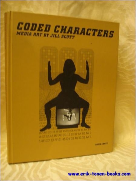 Coded characters. Media art by Jill Scott.