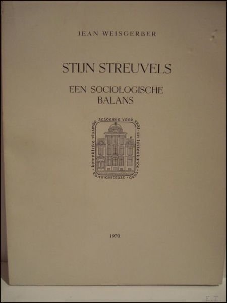 Stijn Streuvels. Een sociologische balans,