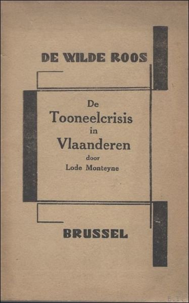 tooneelcrisis in Vlaanderen