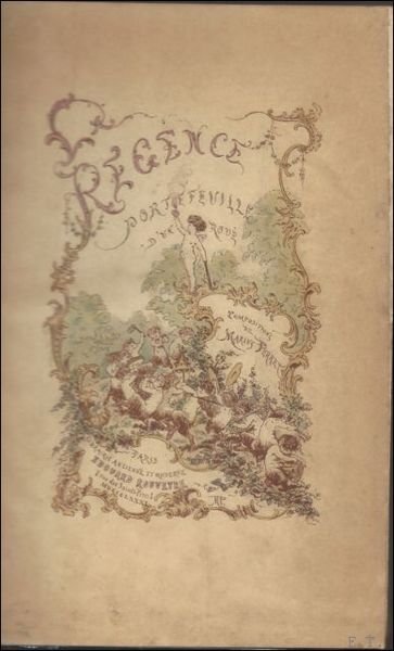 Regence Portefeuille d'un Roue; Publie par Roger de Parnes Avec …