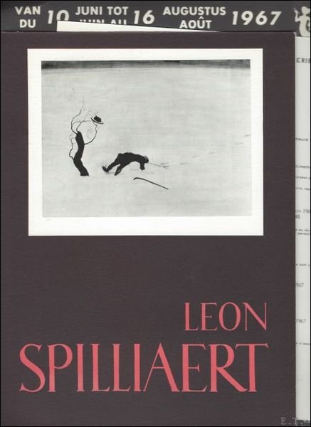Leon Spilliaert brochure expo te Les galeries Nos Peintres Oostende …