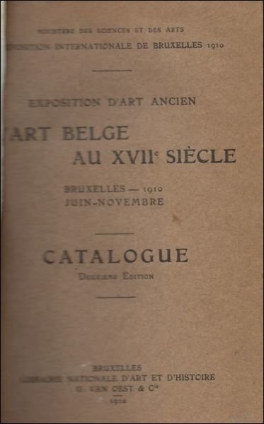 Tresor de lart Belge au XVIIe siecle. Memorial de lexposition … | Immagine principale