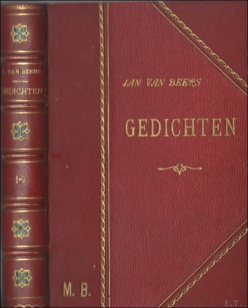Jan van Beers Gedichten, volksuitgave in twee delen.