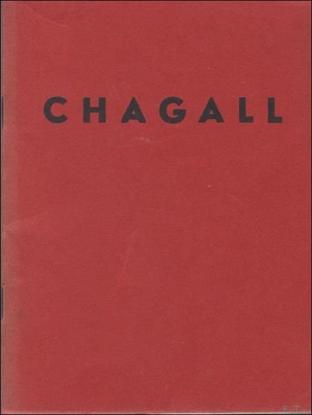 Chagall, catalogue expostion 1957 Palais des beaux arts- Bruxelles.
