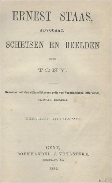 ERNEST STAAS ADVOCAAT.