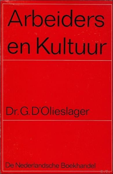 ARBEIDERS EN KULTUUR. | Immagine principale