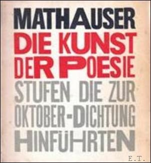 Kunst der Poesie Stufen, die zur Oktober-Dichting hinf rten