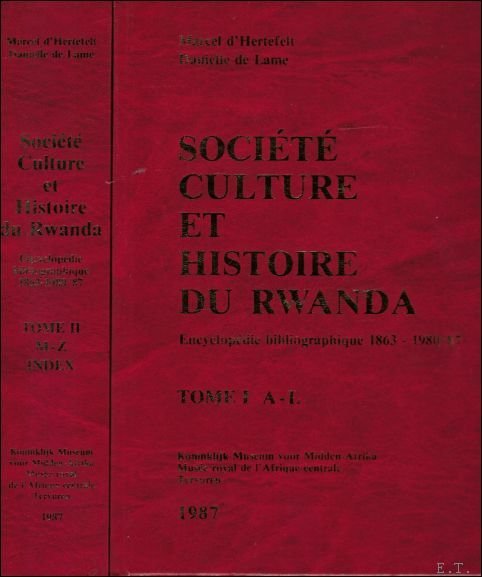 Soci t Culture et Histoire du Rwanda - Encyclop die …