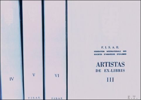Artistas de Ex-Libris. III - VII. set 5 vols.